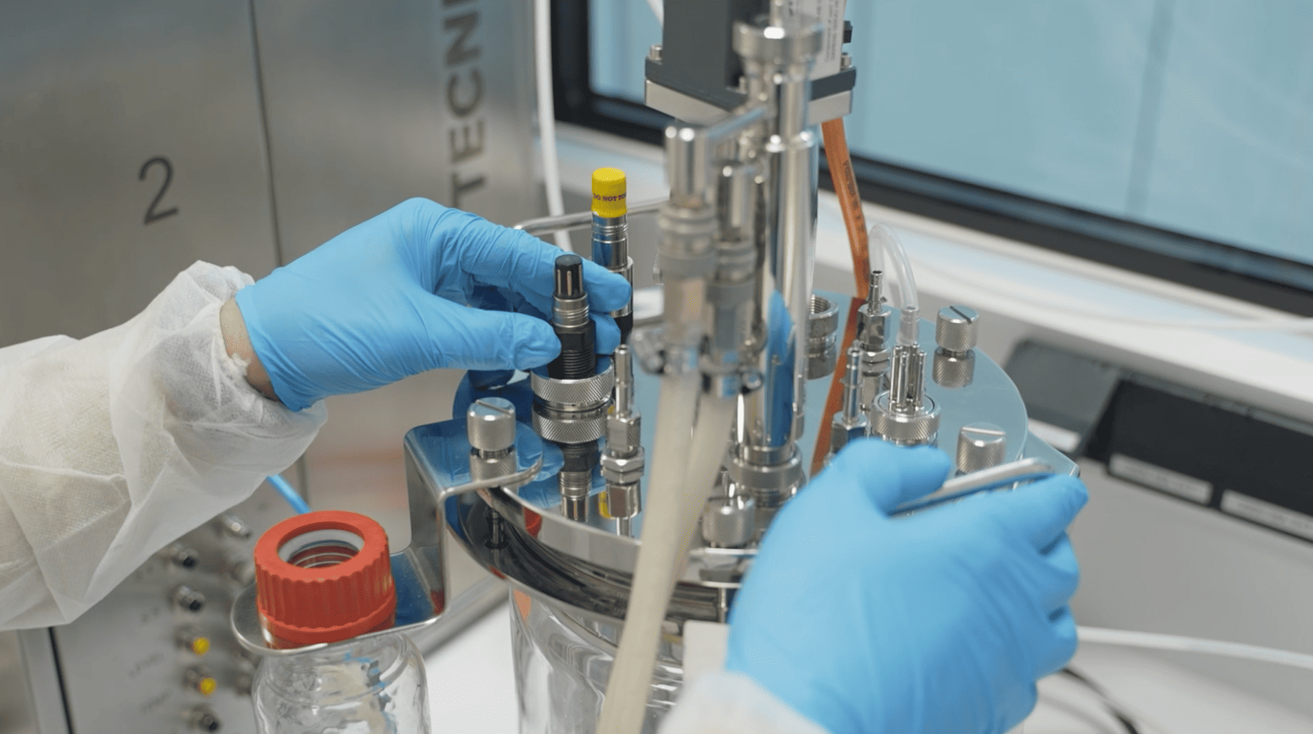perfusion bioreactor and TFF setup for efficient bioprocessing
